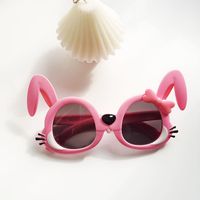 Cartoon Style Cute Sweet Rabbit Panda Pc Special-shaped Mirror Full Frame Kids Sunglasses main image 4