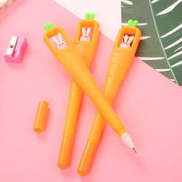 1 Piece Carrot Class Learning Daily Plastic Cute Gel Pen main image 3