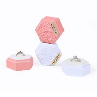 Simple Style Solid Color Plastic Jewelry Boxes main image 4