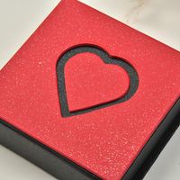 Classic Style Heart Shape Cardboard Jewelry Boxes main image 5