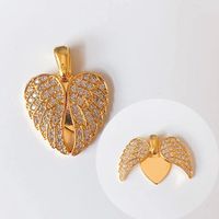 1 Piece Lady Heart Shape Crown Flower Copper Plating Inlay Jewelry Accessories sku image 35