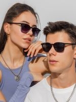 Neue Einfache Retro-quadratische Sonnenbrille Für Männer Und Frauen main image 5