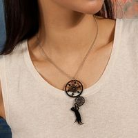 Romantic Heart Shape Zinc Alloy Women's Pendant Necklace main image 4
