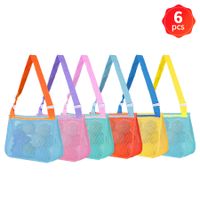 Casual Solid Color Nylon + Mesh Storage Bag sku image 52
