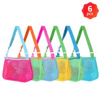 Casual Solid Color Nylon + Mesh Storage Bag sku image 53