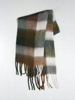 Women's Sweet Color Block Polyester Scarf sku image 27