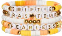 Bohémien Lettre Matériaux Mixtes Perlé Fait Main Unisexe Bracelets sku image 10