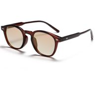 Elegant Basic Simple Style Solid Color Tac Round Frame Full Frame Men's Sunglasses sku image 2