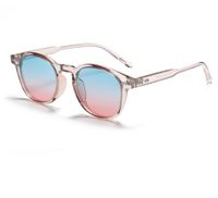 Elegant Basic Simple Style Solid Color Tac Round Frame Full Frame Men's Sunglasses sku image 3