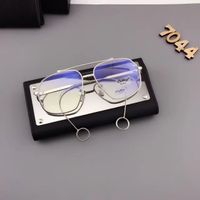 Ig Style Simple Style Solid Color Resin Special-shaped Mirror Full Frame Optical Glasses sku image 1