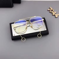 Ig Style Simple Style Solid Color Resin Special-shaped Mirror Full Frame Optical Glasses sku image 2