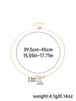 Elegant Simple Style Geometric Copper Inlay Zircon 18k Gold Plated Silver Plated Pendant Necklace main image 2