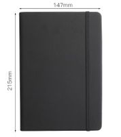 1 Piece Solid Color Class Learning Pu Leather Business Notebook sku image 8