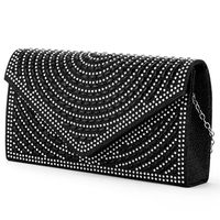 Women's Medium Polyester Solid Color Basic Square Flip Cover Evening Bag main image 1