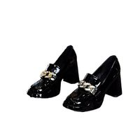 Women's British Style Solid Color Round Toe Mary Jane main image 3