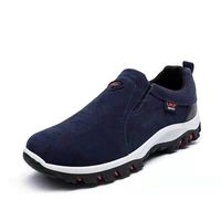 Men's Vintage Style Solid Color Round Toe Sports Shoes main image 1