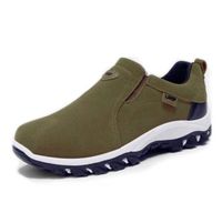 Men's Vintage Style Solid Color Round Toe Sports Shoes main image 4