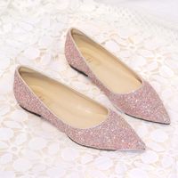Women's Elegant Sexy Solid Color Point Toe Flats main image 3