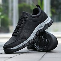 Men's Casual Solid Color Round Toe Sports Shoes main image video