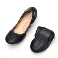 Women's Elegant Solid Color Round Toe Flats sku image 15