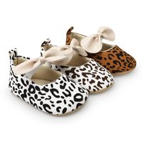 Girl's Casual Leopard Round Toe Toddler Shoes main image 4