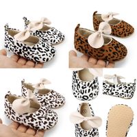Girl's Casual Leopard Round Toe Toddler Shoes main image 1