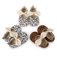Girl's Casual Leopard Round Toe Toddler Shoes main image 3