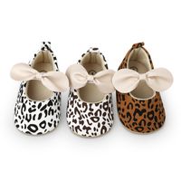 Girl's Casual Leopard Round Toe Toddler Shoes main image 2