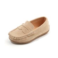 Boy's Casual Solid Color Square Toe Flats main image 2