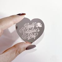 Valentinstag Einfacher Stil Klassischer Stil Herzform Kunststoff Ferien Täglich Zubehör Für Tortendekoration sku image 12