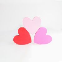 Simple Style Letter Heart Shape Wood Ornaments main image 3