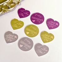 Valentine's Day Simple Style Classic Style Heart Shape Plastic Holiday Daily Cake Decorating Supplies main image 2