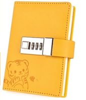 1 Piece Animal Solid Color Class Learning Pu Leather Cute Notebook sku image 6