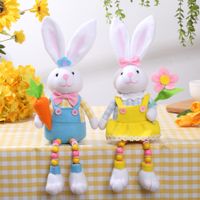 Christmas Pastoral Rabbit Nonwoven Festival Decorative Props main image 1