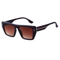 Simple Style Solid Color Pc Square Full Frame Women's Sunglasses sku image 2