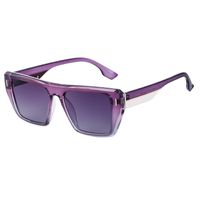 Simple Style Solid Color Pc Square Full Frame Women's Sunglasses sku image 6