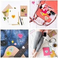 Letter Heart Shape Holiday Daily Valentine's Day Copper Plate Sticker Simple Style Classic Style Washi Tape main image 3