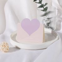 Sweet Heart Shape Paper Holiday Daily Card sku image 3