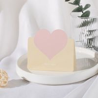 Sweet Heart Shape Paper Holiday Daily Card sku image 2
