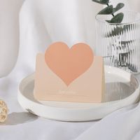 Sweet Heart Shape Paper Holiday Daily Card sku image 4