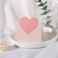Sweet Heart Shape Paper Holiday Daily Card sku image 9