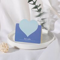 Sweet Heart Shape Paper Holiday Daily Card sku image 8