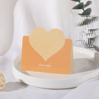 Sweet Heart Shape Paper Holiday Daily Card sku image 12