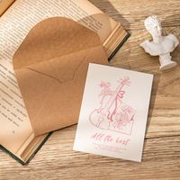 Valentine's Day Pastoral Letter Paper Holiday Daily Card sku image 3