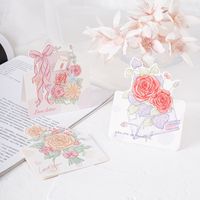Valentine's Day Vacation Simple Style Letter Flower Paper Holiday Daily Card main image 4