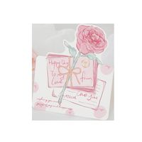 Valentine's Day Vacation Simple Style Letter Flower Paper Holiday Daily Card main image 3