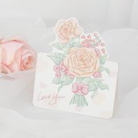 Valentine's Day Vacation Simple Style Letter Flower Paper Holiday Daily Card sku image 6