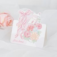 Valentine's Day Vacation Simple Style Letter Flower Paper Holiday Daily Card sku image 7