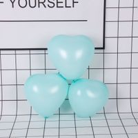 Valentine's Day Simple Style Classic Style Heart Shape Emulsion Birthday Balloons sku image 6