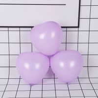 Valentine's Day Simple Style Classic Style Heart Shape Emulsion Birthday Balloons sku image 8